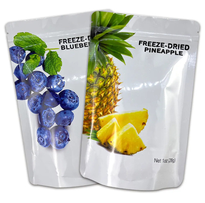 Bolsa de fecho para fritar frutas secas Bolsa de embalagem Impressão de alimentos PE Selo térmico Impressão digital Bolsa de retorte de bolo