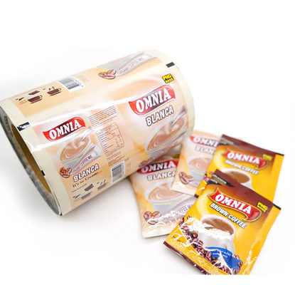 Impressão personalizada Sacos de gelatina Snacks Embalagem Automática Batatas fritas Embalagem Rolls Laminado Pe Food Embalagem Roll Film