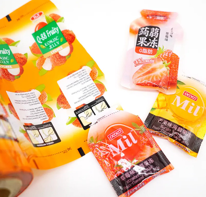 Impressão personalizada Sacos de gelatina Snacks Embalagem Automática Batatas fritas Embalagem Rolls Laminado Pe Food Embalagem Roll Film