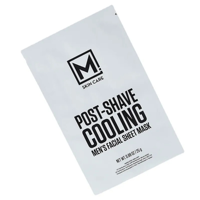 Logotipo personalizado Impresso em três lados Sealable Flat Cosmetic Facial Mask Embalagem Saquete Saco de máscara facial