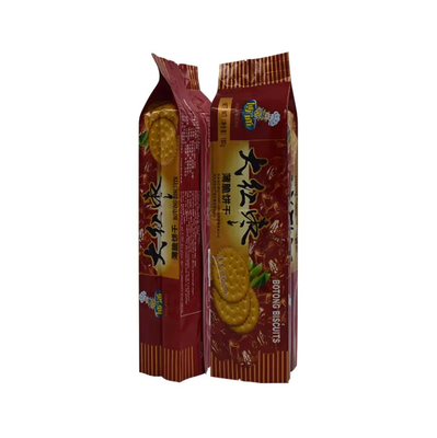 Bolsa de embalagem de biscoitos em plástico impresso