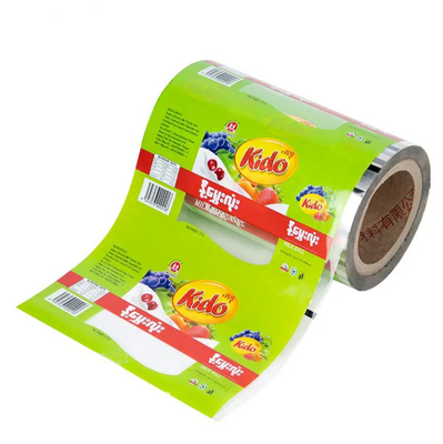 Embalagem de alimentos personalizada Rolo de filme plástico Nachos Pita Chips Alimentos Rolo de filme de embalagem flexível Rolo de filme plástico laminado automático