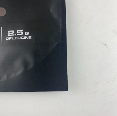 Popular Customized Resealable Foil Standing Up Zip Pouch For Whey Protein Powder