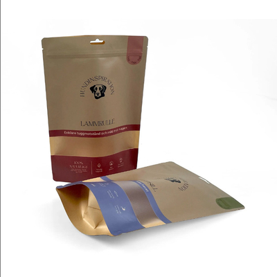 Embalagem de alimentos reutilizável Saco de stand-up Nut Snack Armazenamento Saco selado Embalagem de plástico Saco de alumínio