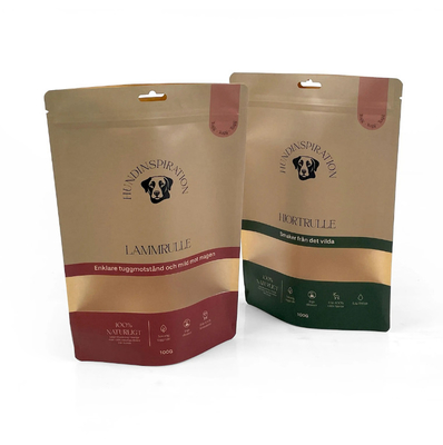 Embalagem de alimentos reutilizável Saco de stand-up Nut Snack Armazenamento Saco selado Embalagem de plástico Saco de alumínio