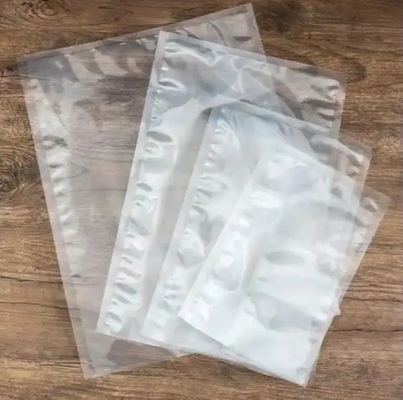Saco de alimentos de conservação de alimentos de vácuo, saco de alimentos de segurança, saco de vácuo, saco de vedação e filme de rolo, bombeamento seco e sacos transparentes à prova de umidade