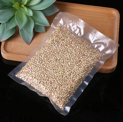 Saco de alimentos de conservação de alimentos de vácuo, saco de alimentos de segurança, saco de vácuo, saco de vedação e filme de rolo, bombeamento seco e sacos transparentes à prova de umidade