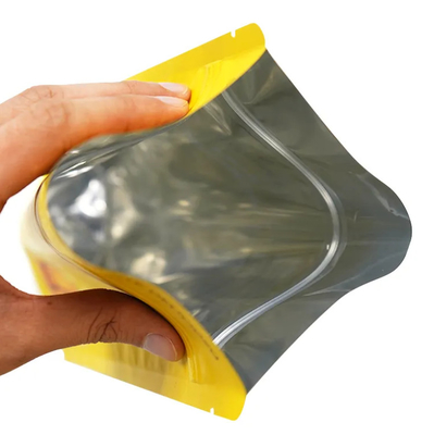 Bolsa de embalagem de alimentos em folha de alumínio seca de mangue personalizada recobrável Bolsa para frutas