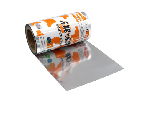 Embalagem de produtos alimentícios de película de rolo personalizada Embalagem de película de embalagem flexível de embalagem automática Embalagem de película de vedação térmica