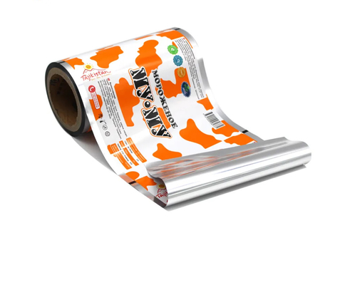 Embalagem de produtos alimentícios de película de rolo personalizada Embalagem de película de embalagem flexível de embalagem automática Embalagem de película de vedação térmica