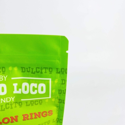 Saco para Snacks e Doces Vertical, Selável, com Acabamento Fosco e Janela Transparente, Próprio para Alimentos