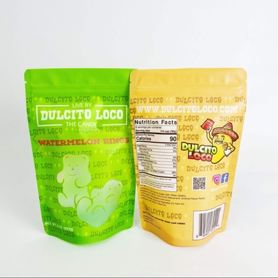 Saco para Snacks e Doces Vertical, Selável, com Acabamento Fosco e Janela Transparente, Próprio para Alimentos
