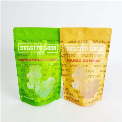 Saco para Snacks e Doces Vertical, Selável, com Acabamento Fosco e Janela Transparente, Próprio para Alimentos