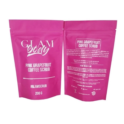 Embalagem de alimentos Embalagem de alimentos Bolsa de fecho de fecho de fecho Bolsa de plástico Bolsa de sabão de filme de poliéster