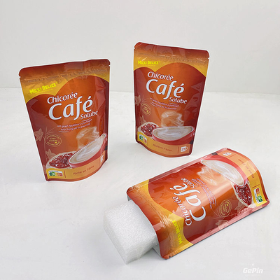 Saco Zip Lock Personalizado por Atacado, Embalagem de Alumínio, Bolsa Stand Up com Zíper, Embalagem de Alimentos com Zíper Superior