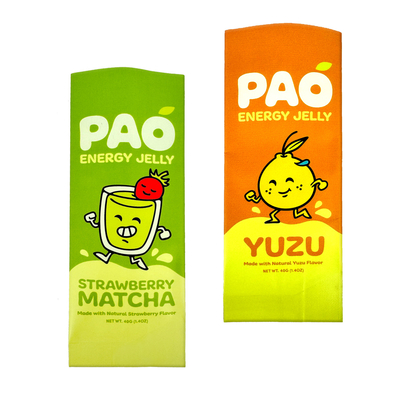 Alta Qualidade 40g 50g Impressão Personalizada Proof odor Mylar Back Seal Bag Alumínio Foil Matcha Tea Powder Bag