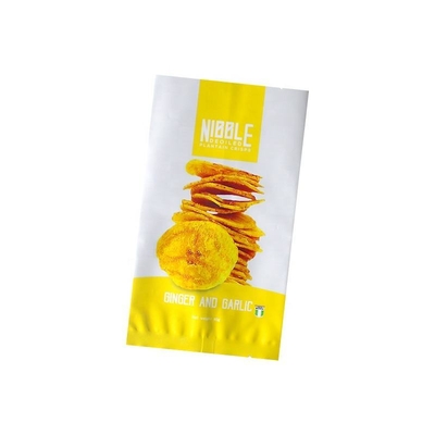 Impressão Digital Personalizada Saco de Folha de Alumínio Plástico Impresso Café Lanche Saco Selado de Três Lados Saco Plano Saco Selado nas Costas