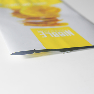 Impressão Digital Personalizada Saco de Folha de Alumínio Plástico Impresso Café Lanche Saco Selado de Três Lados Saco Plano Saco Selado nas Costas