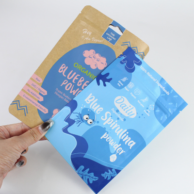 Bolsa de embalagem em vertical com logotipo personalizado, bolsa de embalagem de qualidade alimentar, bolsa de embalagem em pó refechável