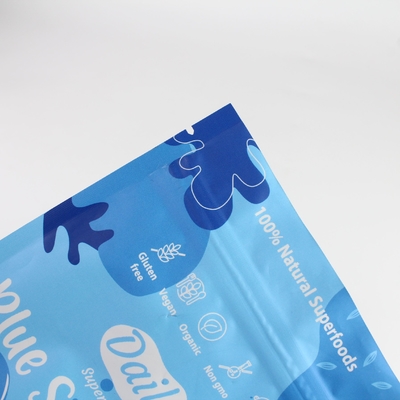 Bolsa de embalagem em vertical com logotipo personalizado, bolsa de embalagem de qualidade alimentar, bolsa de embalagem em pó refechável
