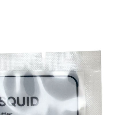 Custom Printed Logo Hot Seal Bags Three Side Sealed Frozen Food Packaging Plastic Vacuum Bags Meat Packaging With Window