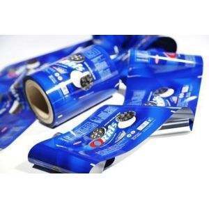 Rolo de filme plástico laminado BOPP/VMCPP de qualidade alimentar para embalagem em máquina