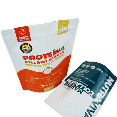 Preço de fábrica Impressão digital personalizada Bolsa de estilo de fecho plástico Reutilizável Proof de cheiro Stand Up Doypack Para embalagens de alimentos