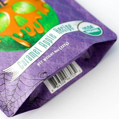 Produtos de embalagem Bolsa de apoio/folha de alumínio Embalagem com fecho de fecho de fecho de armazenamento Sacos de alimentos