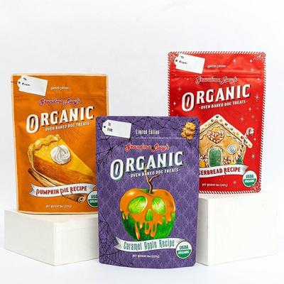 Produtos de embalagem Bolsa de apoio/folha de alumínio Embalagem com fecho de fecho de fecho de armazenamento Sacos de alimentos