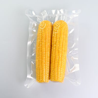 Bolsa de plástico de película transparente de poliéster livre de BPA Bolsas de vácuo de qualidade alimentar, com superfície de impressão de gravura, para embalagens de carne