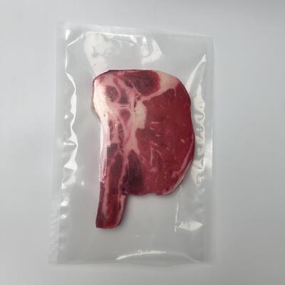 Produtos de carne congelados Embalagem a vácuo Saco de cozinha a vapor transparente Saco de vácuo de carne transparente