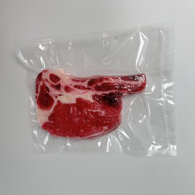 Produtos de carne congelados Embalagem a vácuo Saco de cozinha a vapor transparente Saco de vácuo de carne transparente
