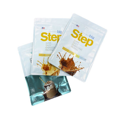 Bolsa de ziplock para embalagens de alimentos para lanches doces em pó nozes secas especiarias em pó açúcar