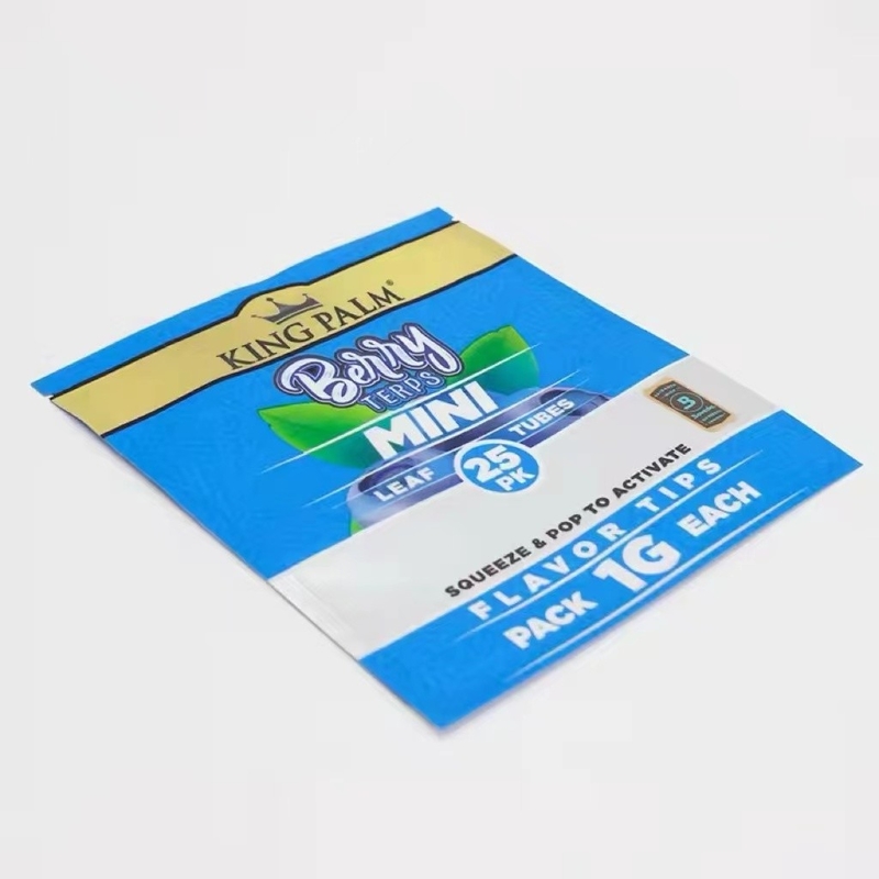 Impressão digital 3.5g 7g 14g 28g Sacos Mylar à prova de cheiro Sacos Mylar à prova de crianças Folha de alumínio reabrivel Sacos de vedação de três lados