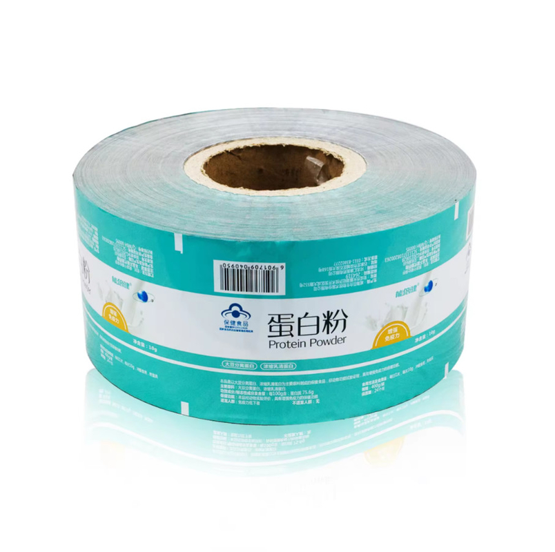 Rolo de filme de embalagem alimentar de camada composta Rolo de filme de embalagem automático de plástico Rolo de filme de embalagem de doces