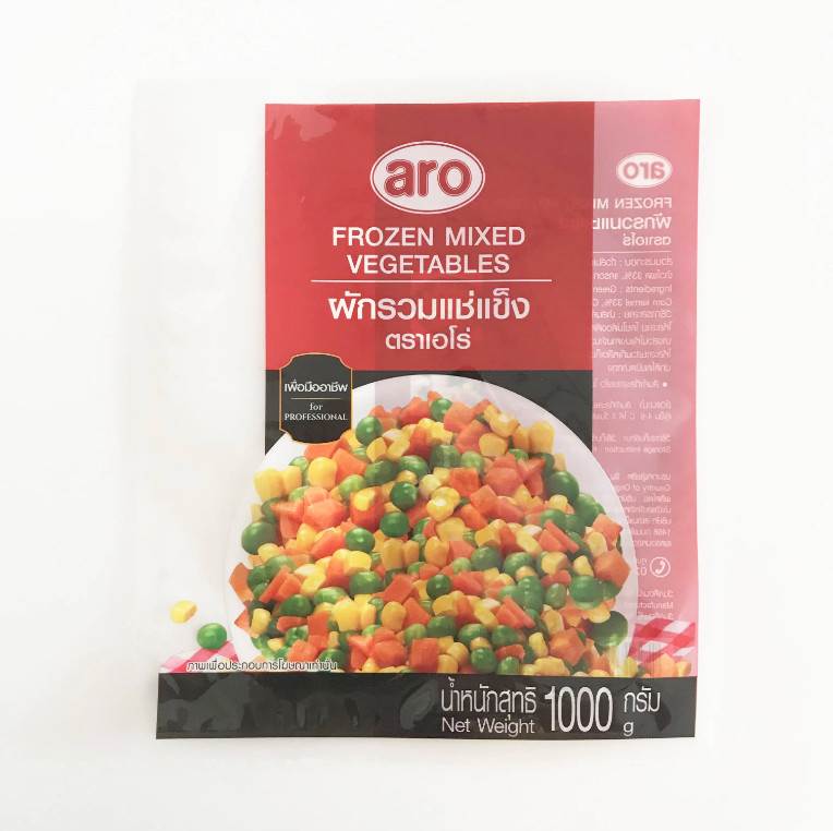 Para embalagens de alimentos Sacos selados de três lados Sacos de embalagem de frutas e vegetais congelados Sacos de embalagem de plástico de vácuo Sacos de sanduíche personalizados