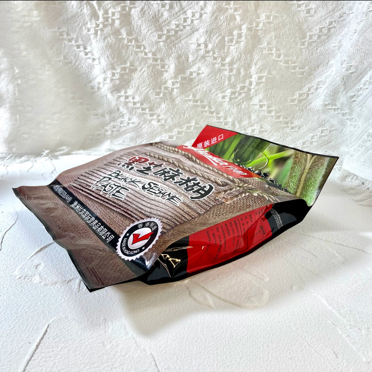 OEM Dimensão personalizada BOPP Side Gusset Pouch Alumínio Foil Forrado Cor Impresso Sésamo Sacos de Embalagem de Alimentos Material de calor PE