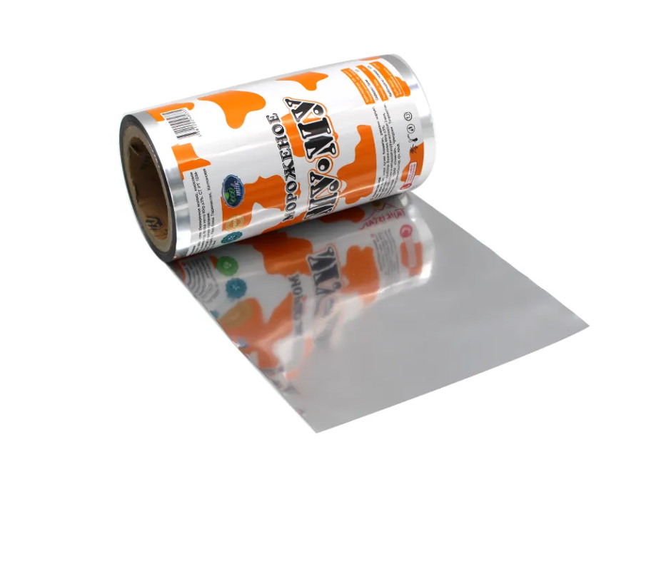 Embalagem de produtos alimentícios de película de rolo personalizada Embalagem de película de embalagem flexível de embalagem automática Embalagem de película de vedação térmica