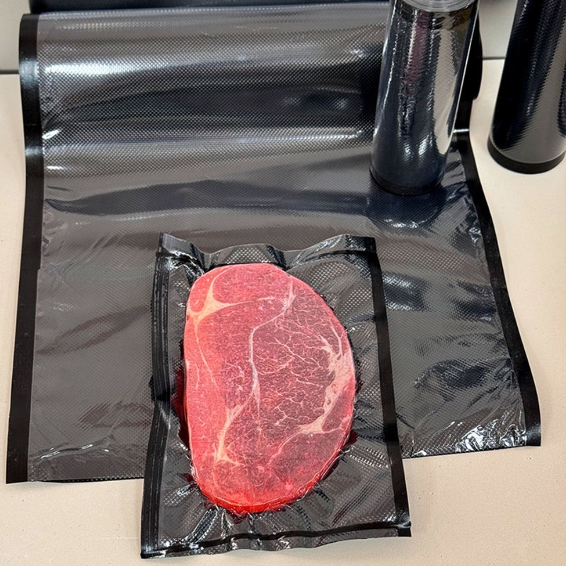 Saco de Embalagem a Vácuo com Impressão e Laminação Personalizadas para Alta Barreira e Forte Resistência à Perfuração
