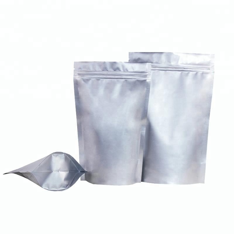 A folha de alumínio de Doypack do produto comestível levanta-se os malotes reusáveis com zíper
